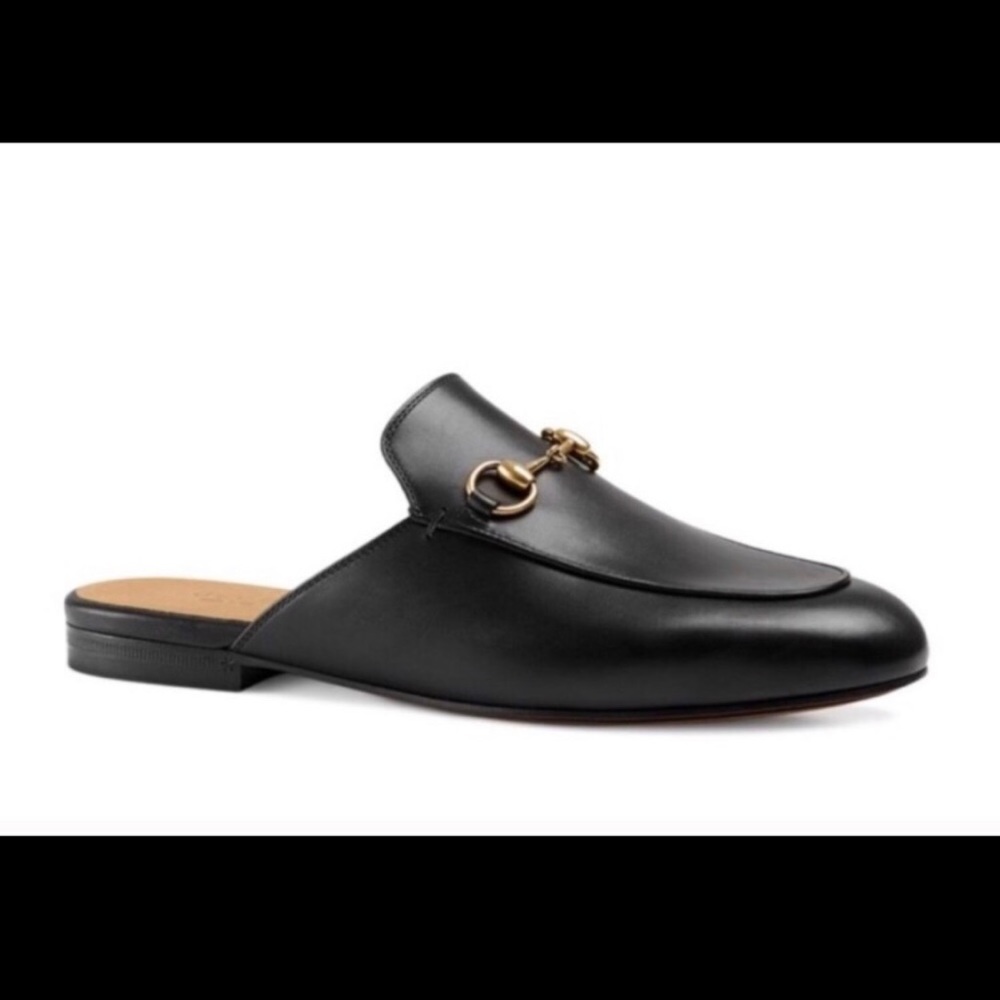 Gucci Princetown mules.